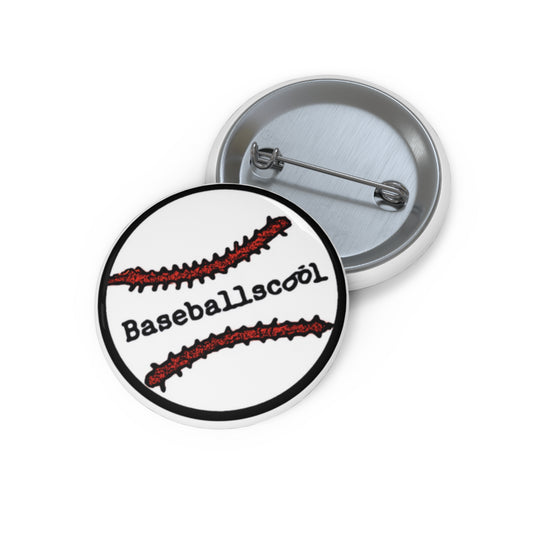 "Baseballscool" Pin